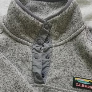 L.L. Bean Women's Small Grey Synchilla